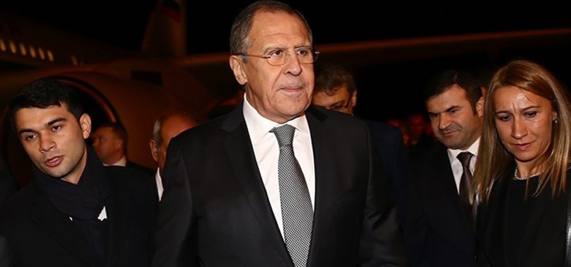 LAVROV ANTALYA'YA GELDİ