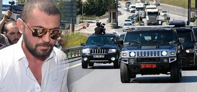 10 AYLIK HAPİS İÇİN 100 ARAÇLIK KONVOYLA GELDİ!
