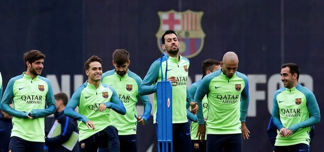 BARÇA'DA 10 FUTBOLCUYA DOPİNG KONTROLÜ