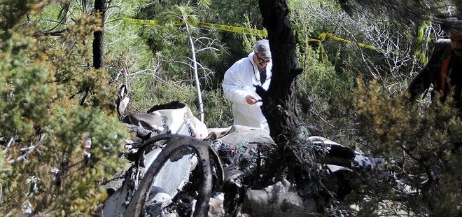 DÜŞEN SURİYE UÇAĞININ KARAKUTUSU BULUNDU