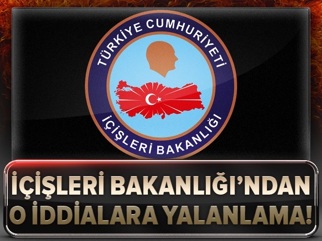 İçişleri Bakanlığı'ndan flaş Şemdinli açıklaması!
