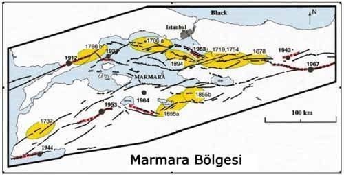 istanbul da hangi ilceler depremde tehlikeli semt sem deprem haritasi