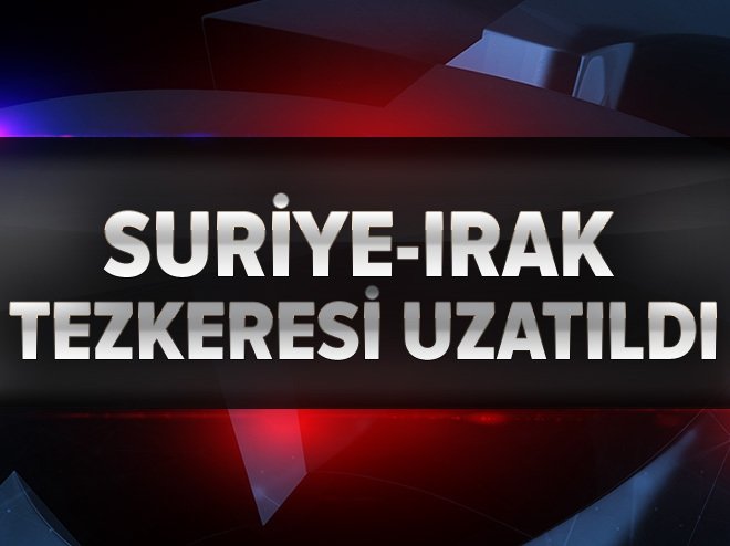Tezkere TBMM'de kabul edildi