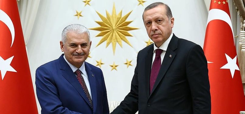 ERDOĞAN, YILDIRIM'I KABUL ETTİ