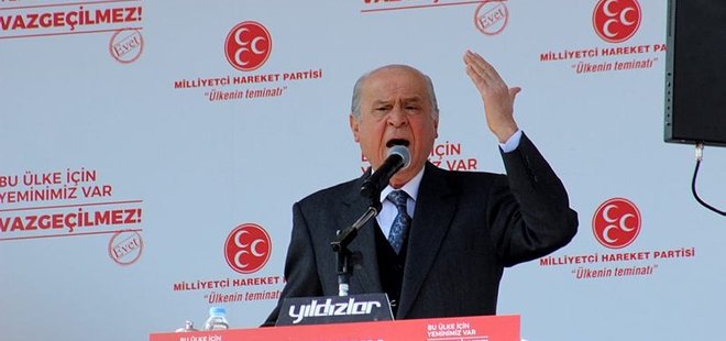 BAHÇELİ: 16 NİSAN’DA YILDIRIM YEMİŞE DÖNECEKLER