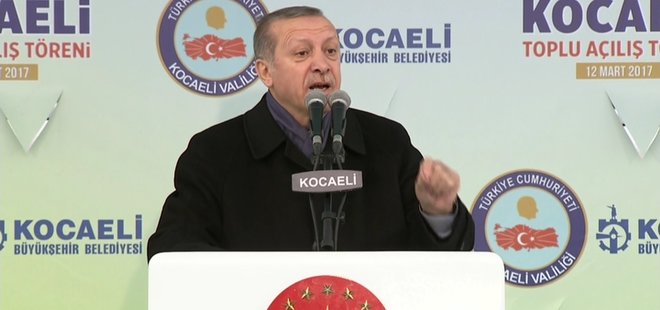 ERDOĞAN, HOLLANDA BAŞBAKANI'NIN KÜSTAH CEVABINI AÇIKLADI