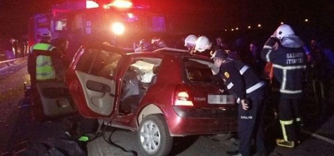 FECİ ZİNCİRLEME KAZASI: 5 ÖLÜ, 5 YARALI