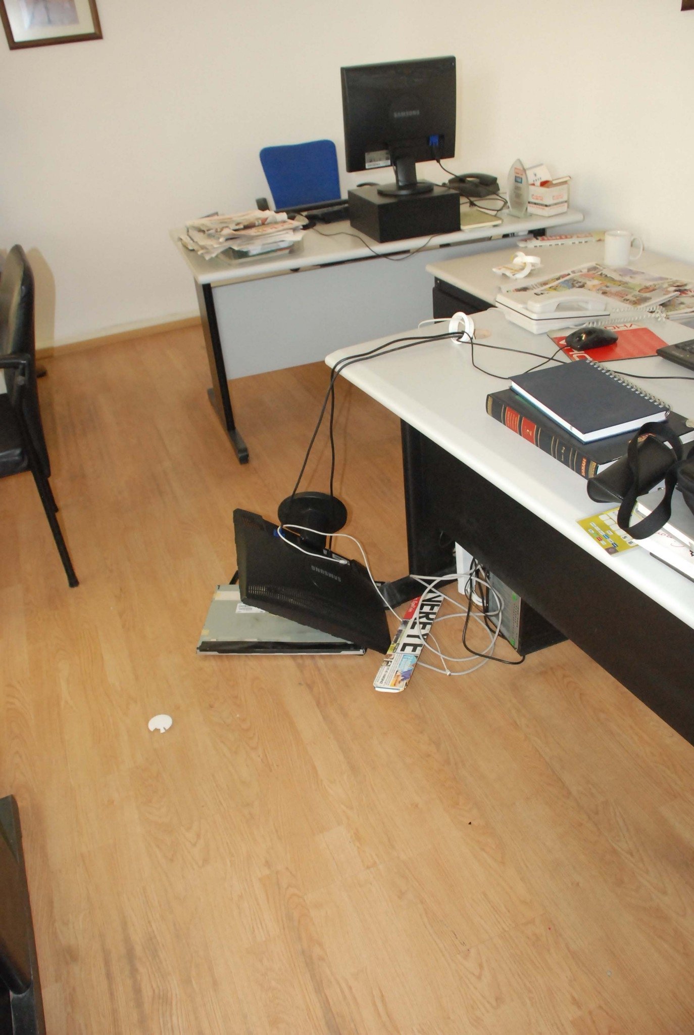 Ege'de meydana gelen deprem sonrası ilk fotoğraflar