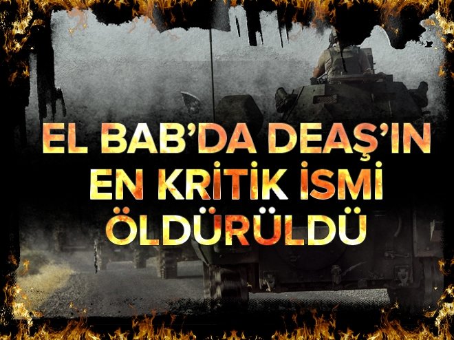 DEAŞ'ın sözde El Bab valisi öldürüldü